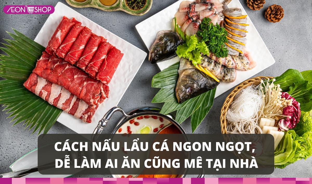 Cách nấu lẩu cá