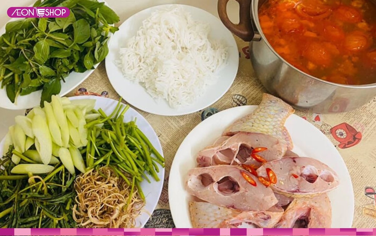 Lẩu cá diêu hồng