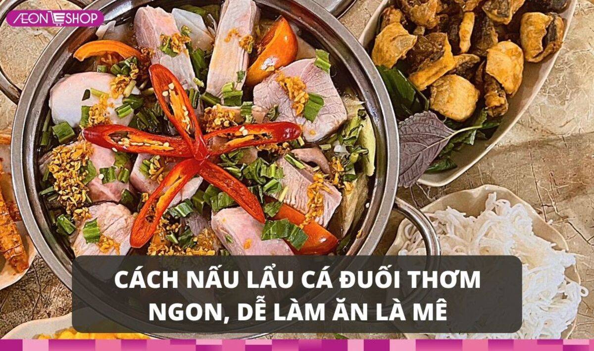 Cách nấu lẩu cá đuối