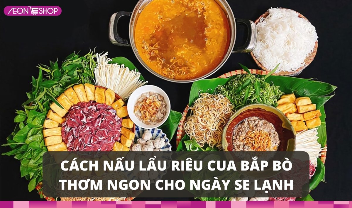 Lẩu riêu cua bắp bò