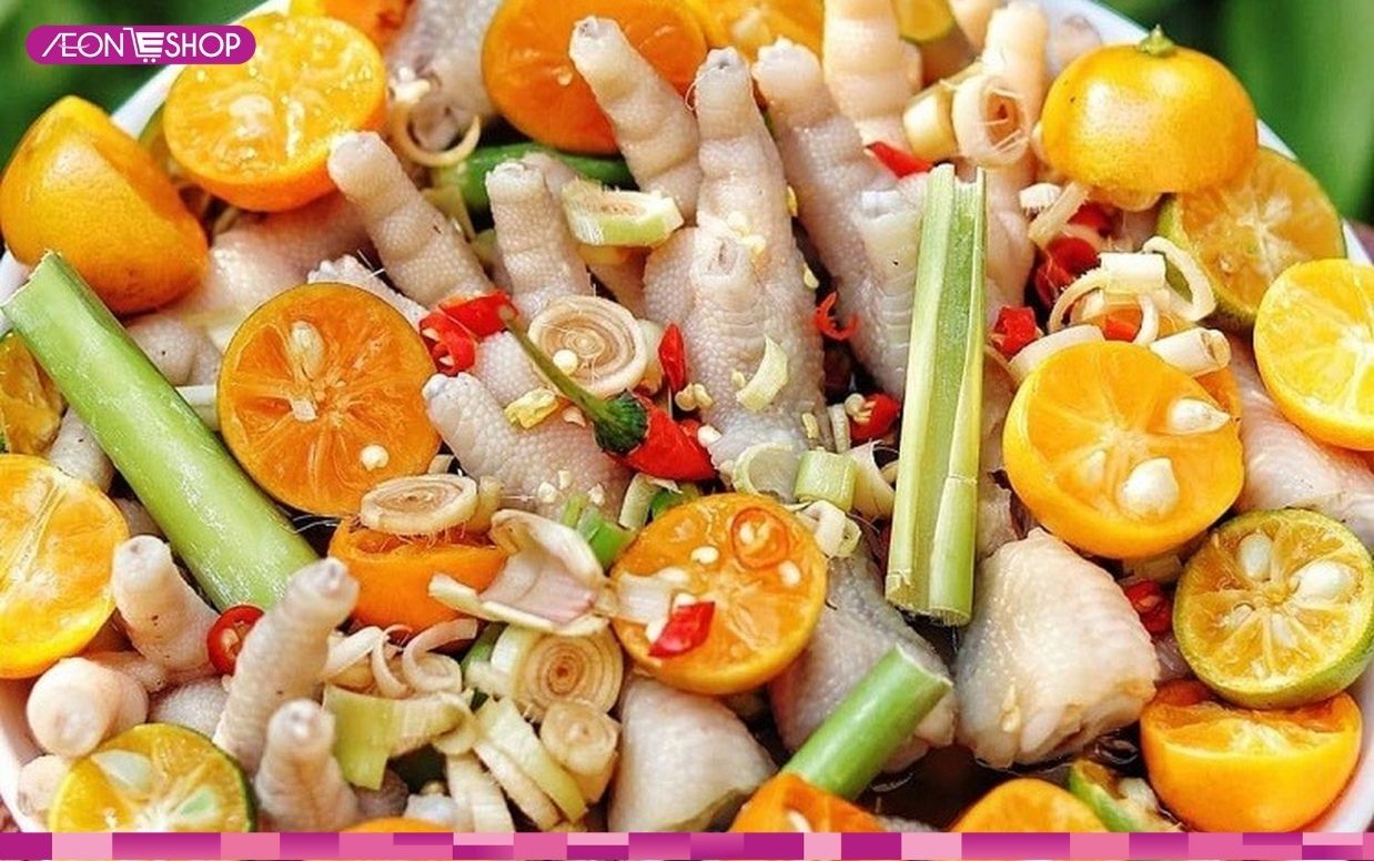 Chân gà sả tắc