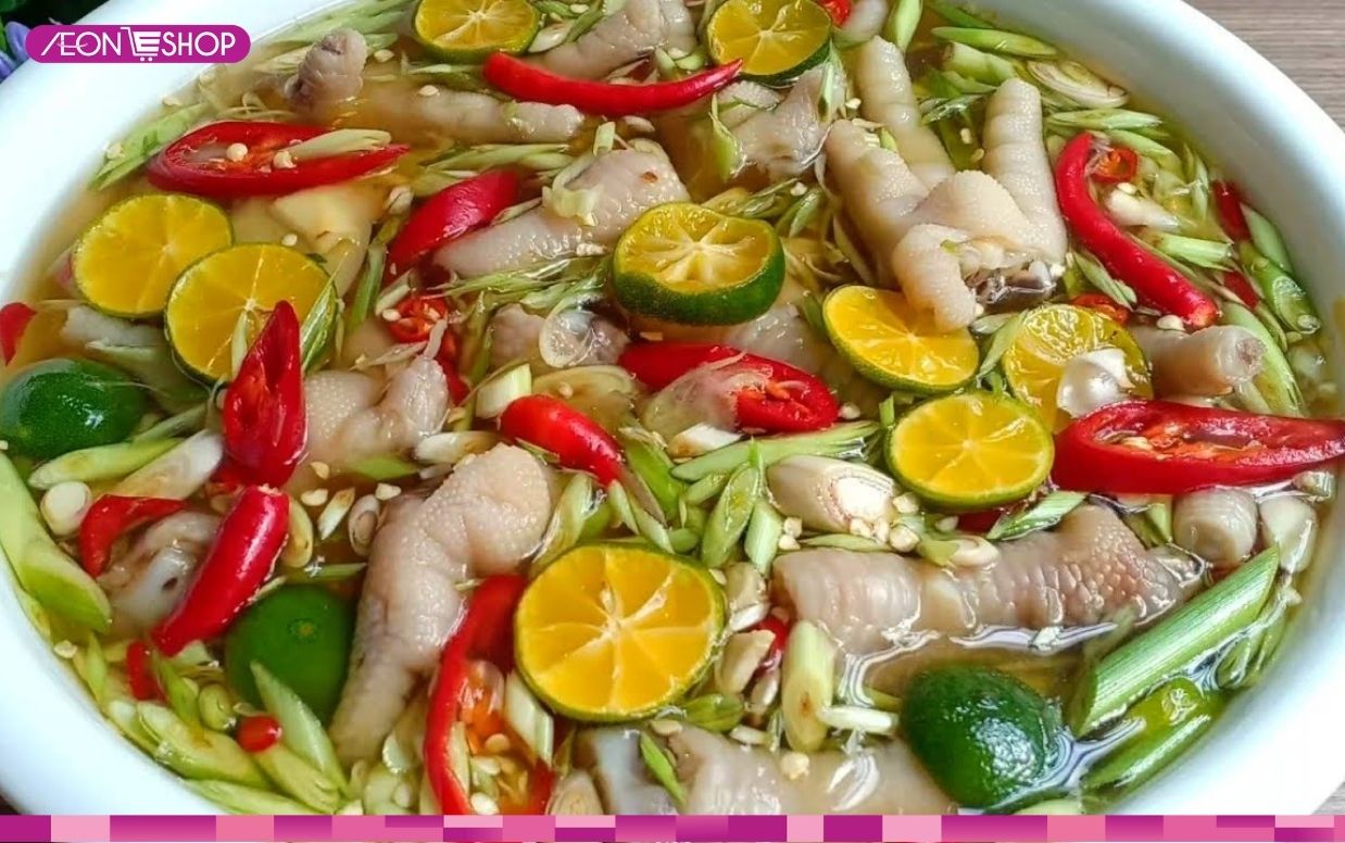 Chân gà sả tắc