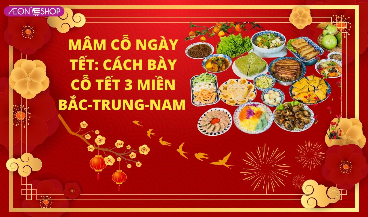 Mâm cỗ ngày Tết truyền thống