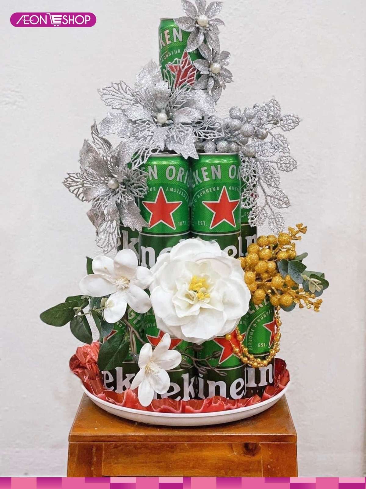 Tháp bia Heineken độc đáo