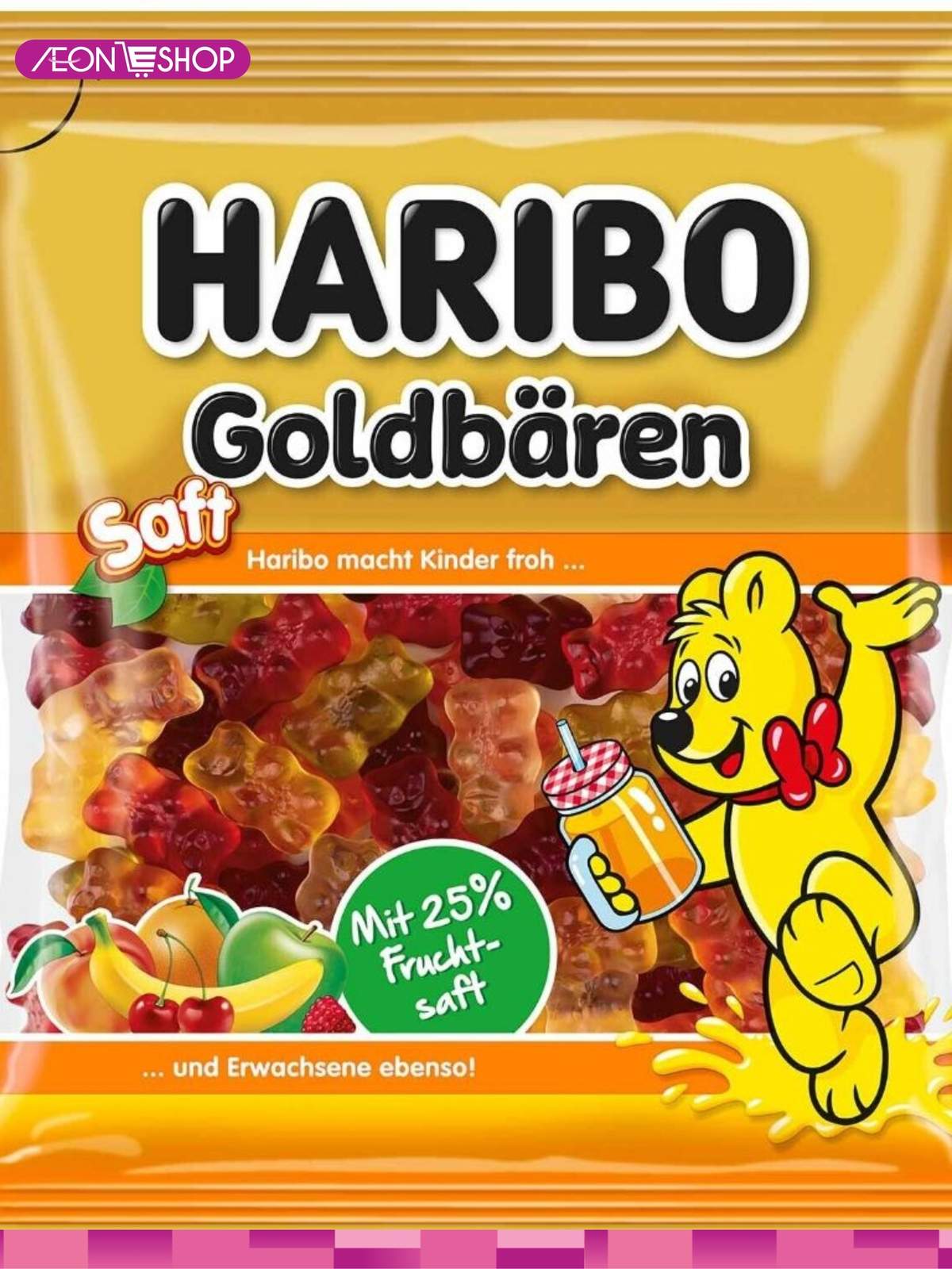 các loại kẹo dẻo: Kẹo mềm Haribo Goldbears