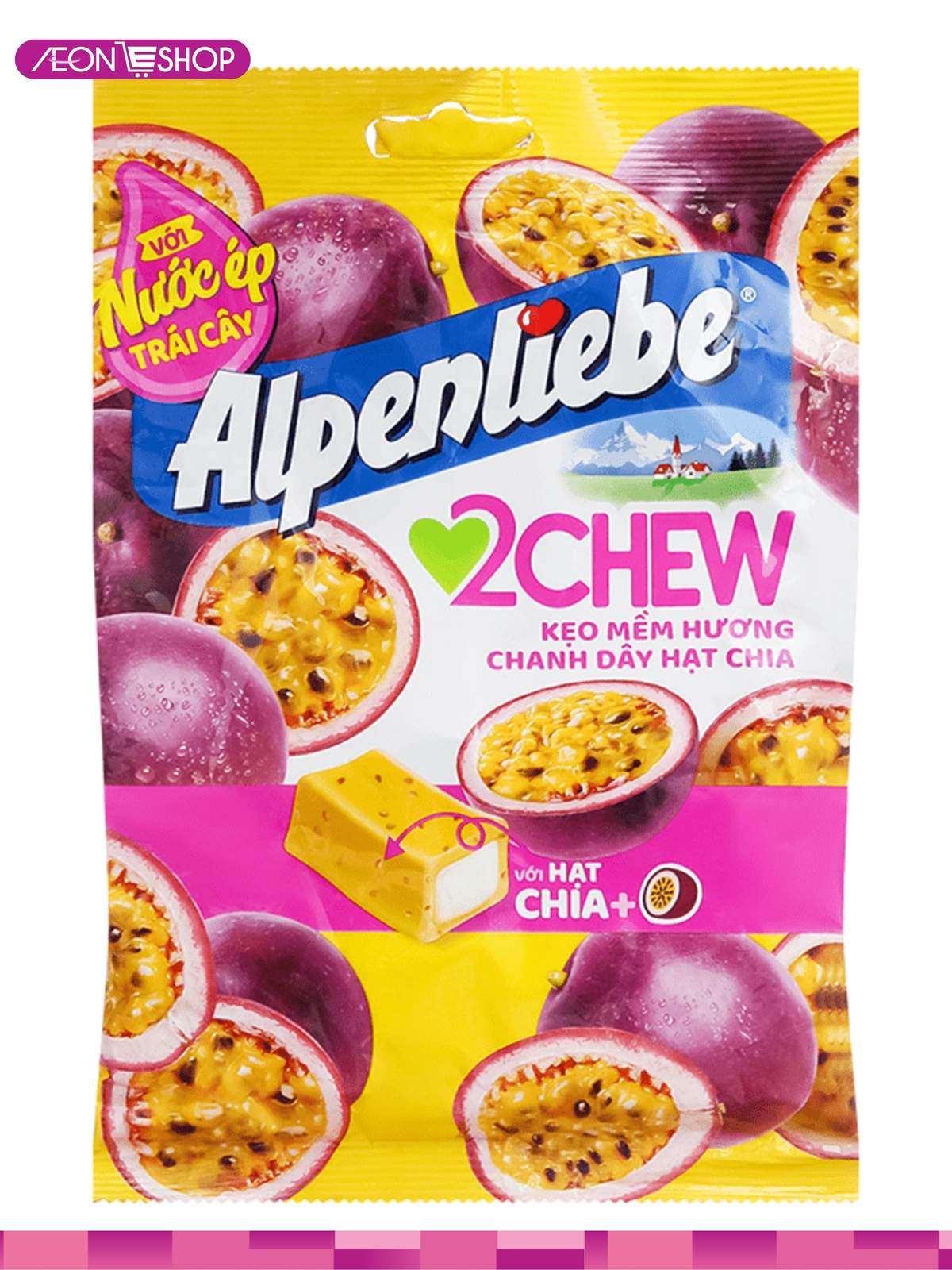 các loại kẹo dẻo: Kẹo dẻo Alpenliebe 2Chew