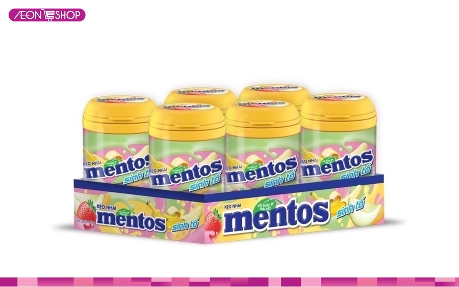 Kẹo nhai vị sinh tố Mentos