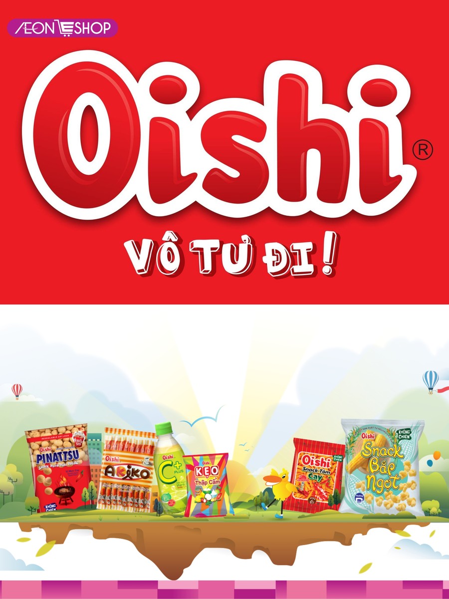 Một vài nét về thương hiệu kẹo Oishi