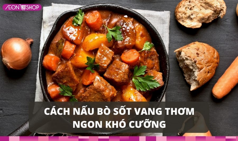 cách nấu bò sốt vang