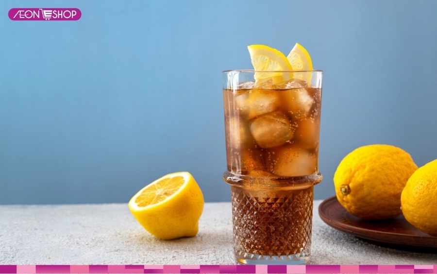 Pha trà chanh từ trà lipton