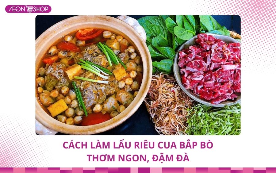 Lẩu riêu cua bắp bò