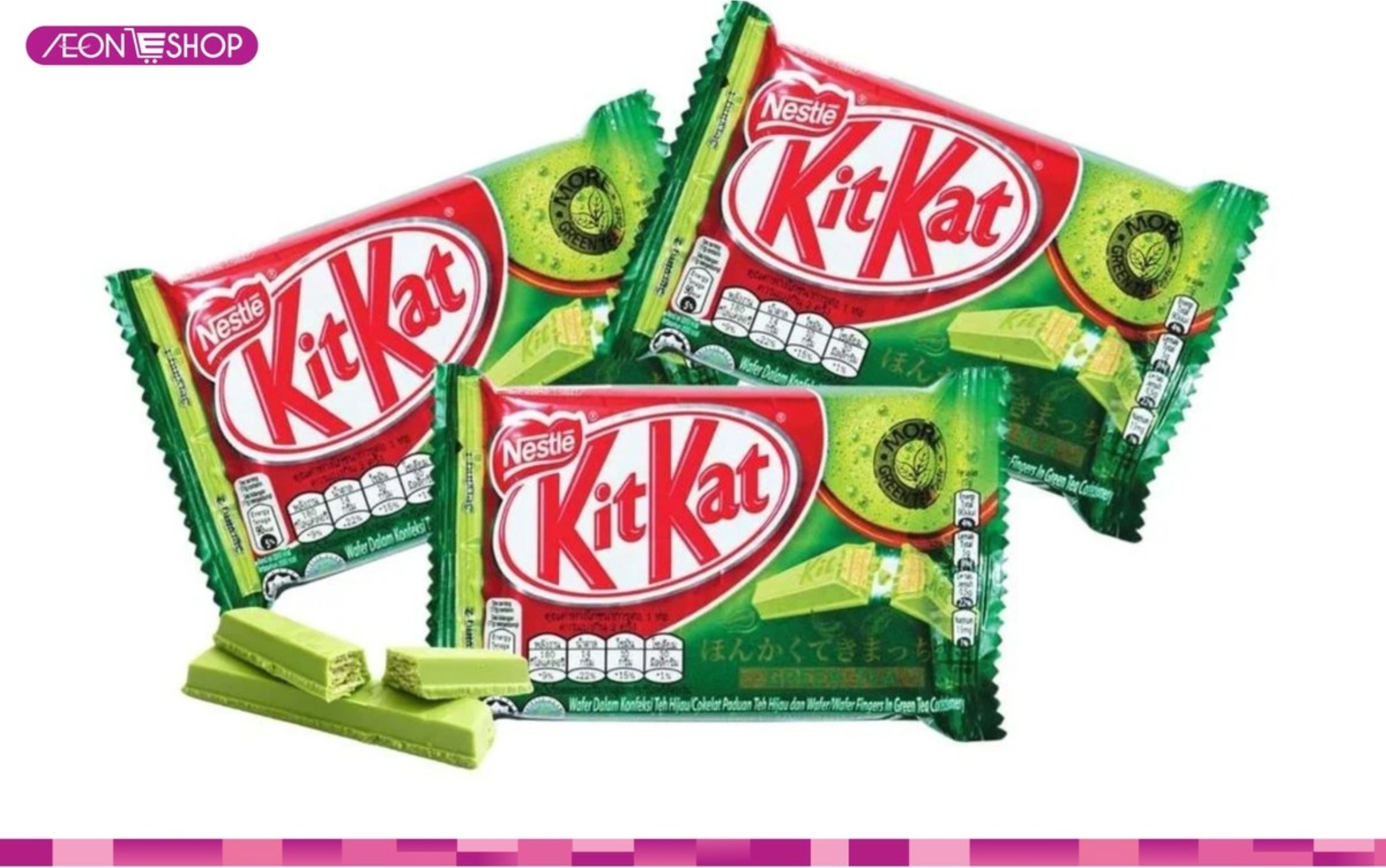 Bánh kẹo ngày Tết: Kitkat vị trà xanh