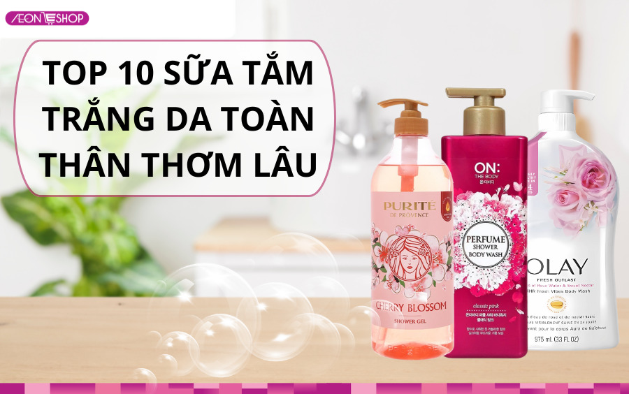 Sữa tắm trắng da