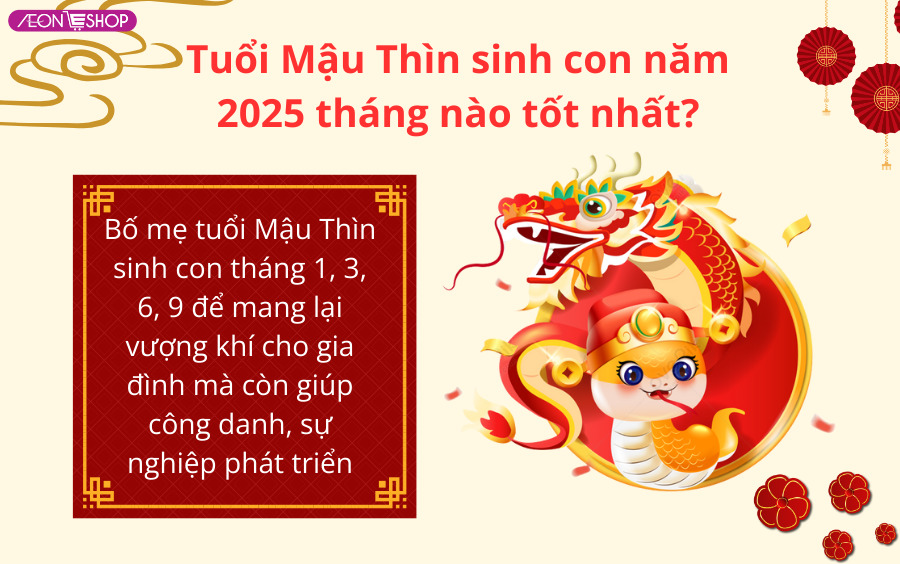 Sinh con 2025 tháng nào tốt