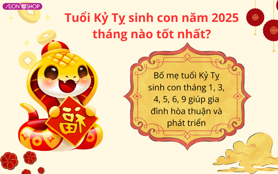 Sinh con 2025 tháng nào tốt