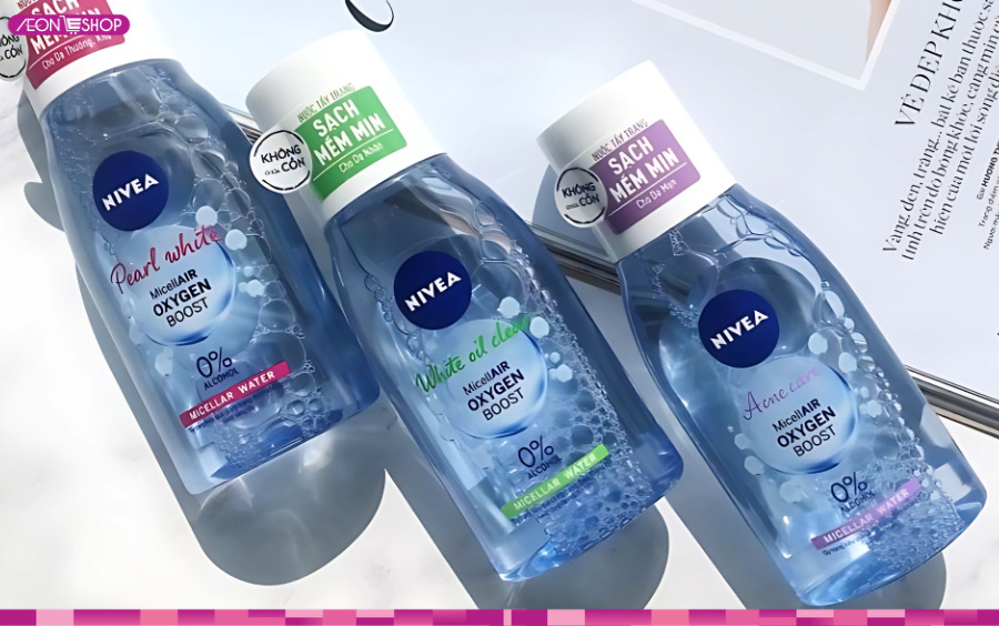 Nước tẩy trang da dầu mụn Nivea Acne Care Micellar Water