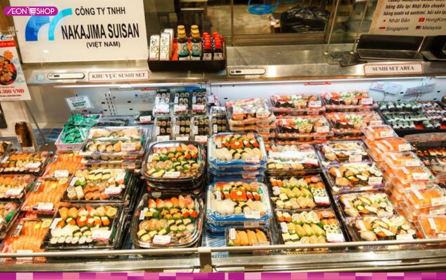 Nên ăn gì ở AEON Tân Phú? Sushi