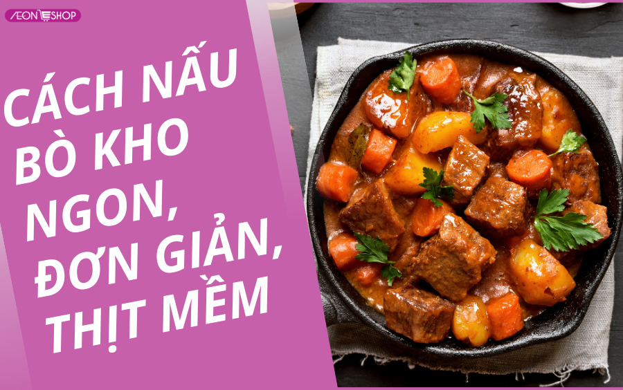 Cách nấu bò kho