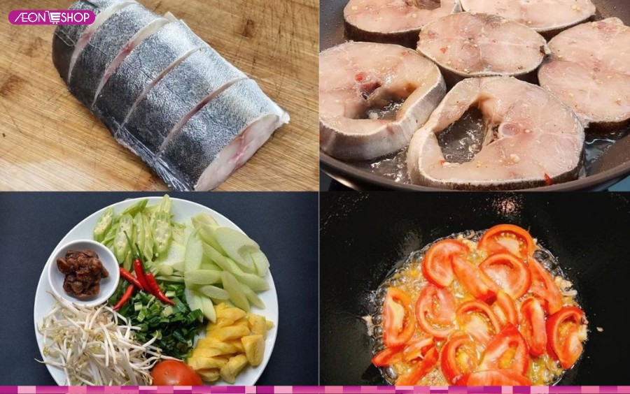 Cách nấu canh chua cá bớp