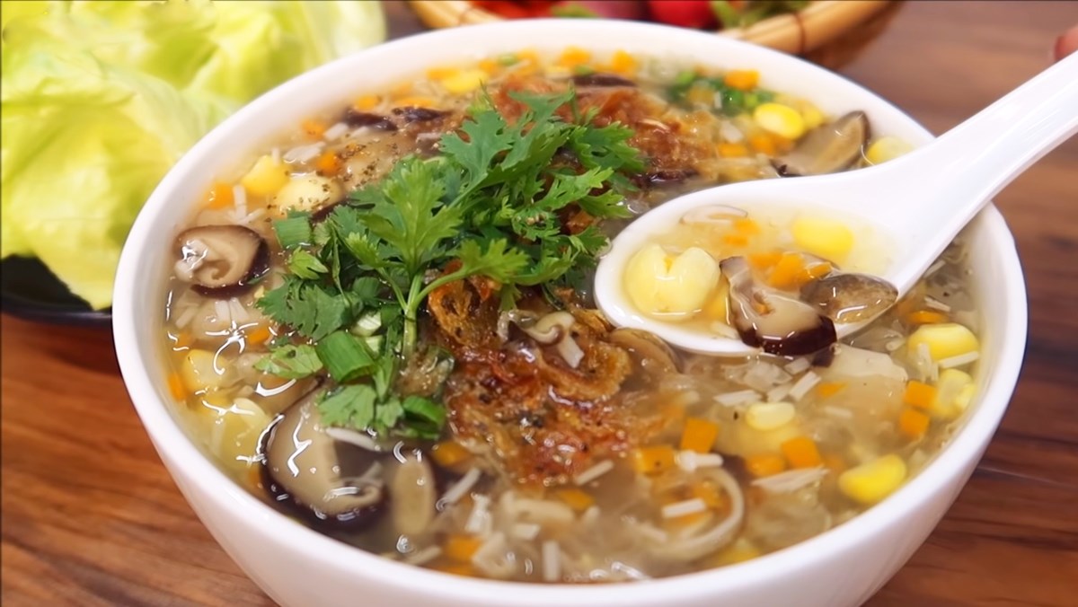 Công thức nấu súp thập cẩm ngon