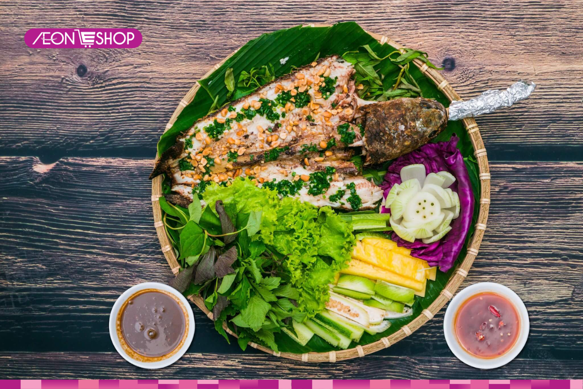 Khó cưỡng với món ngon từ cá lóc nướng mỡ hành