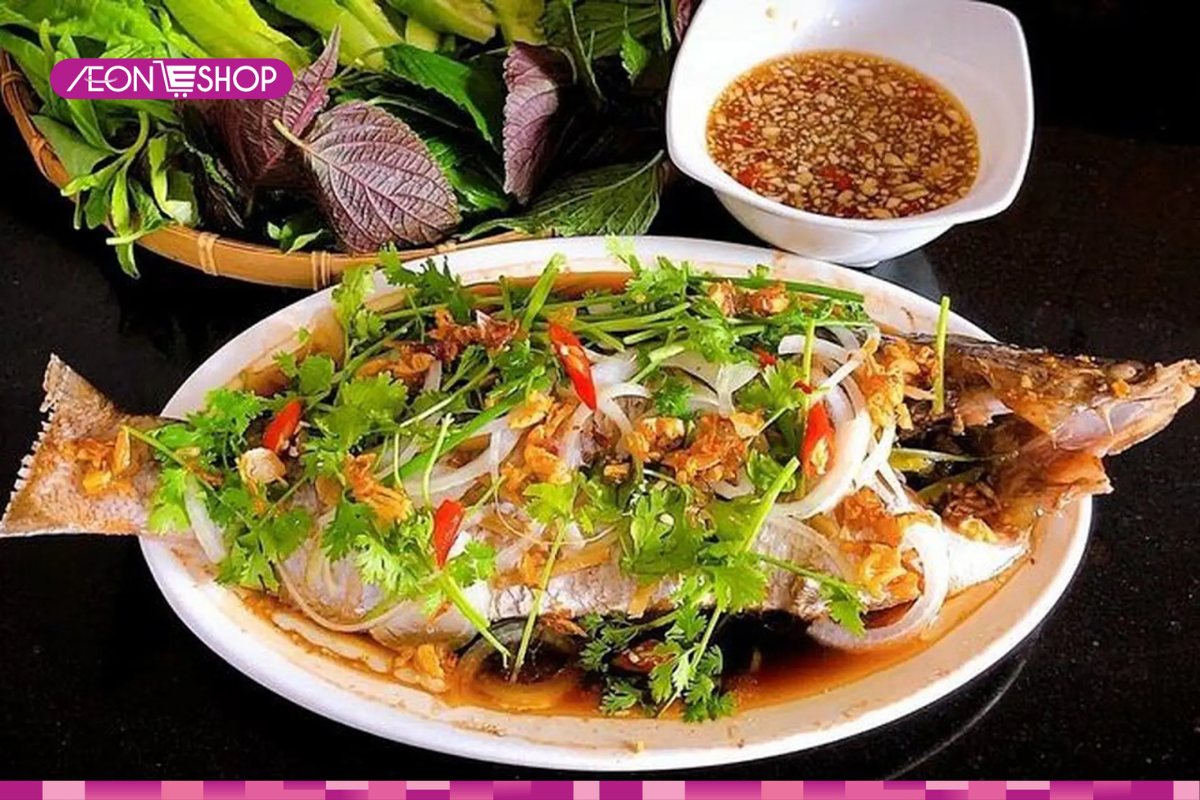 Cá hấp bia giữ được độ ngọt với cách hấp cách thuỷ 