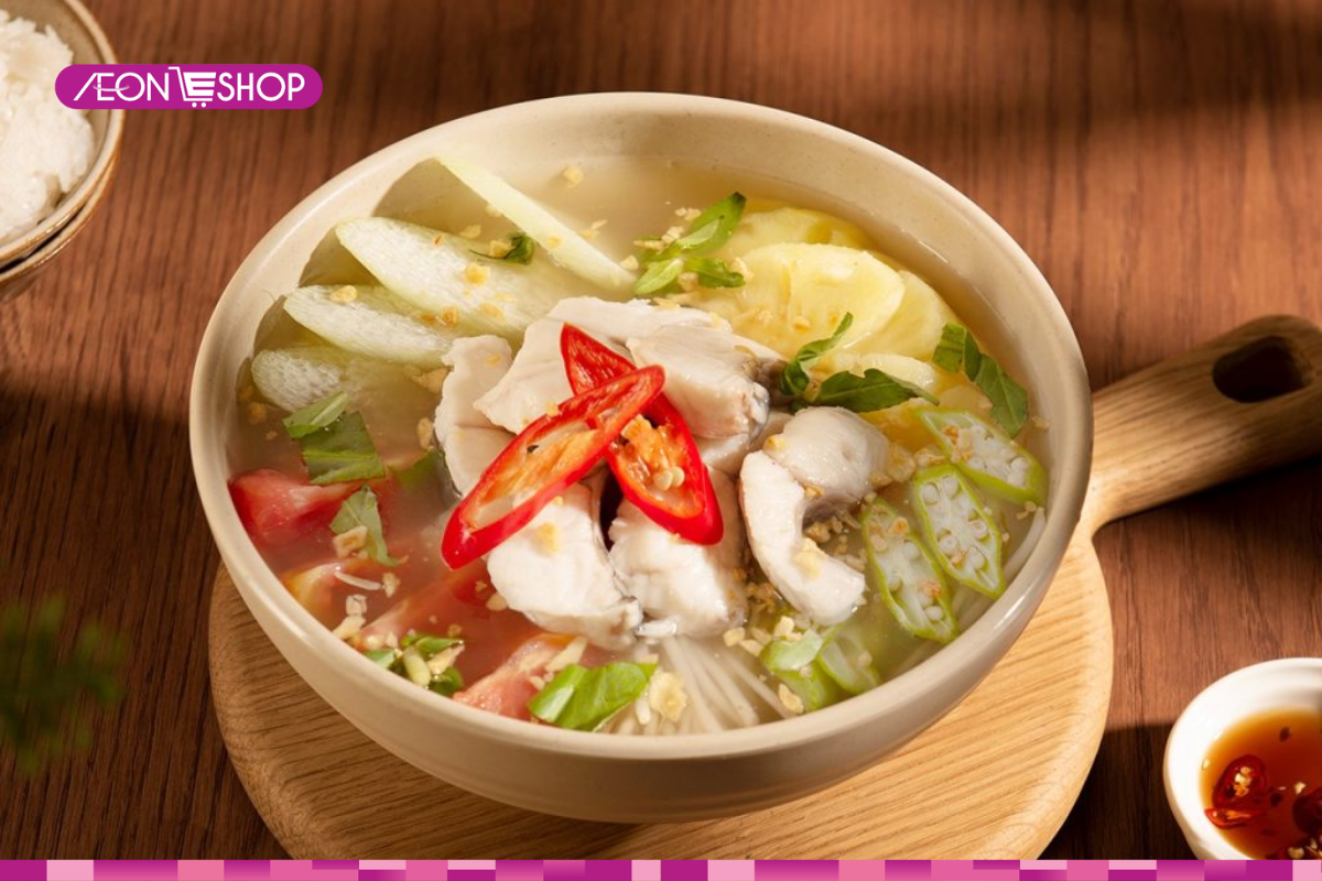 Canh chua cá lóc là món ngon từ cá dễ làm nhưng hương vị ngon khó cưỡng
