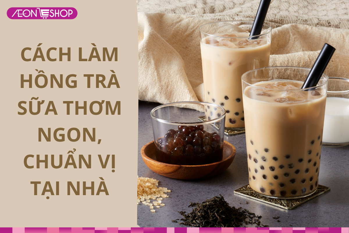 Hồng trà sữa