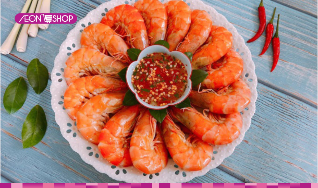 Tôm hấp bia