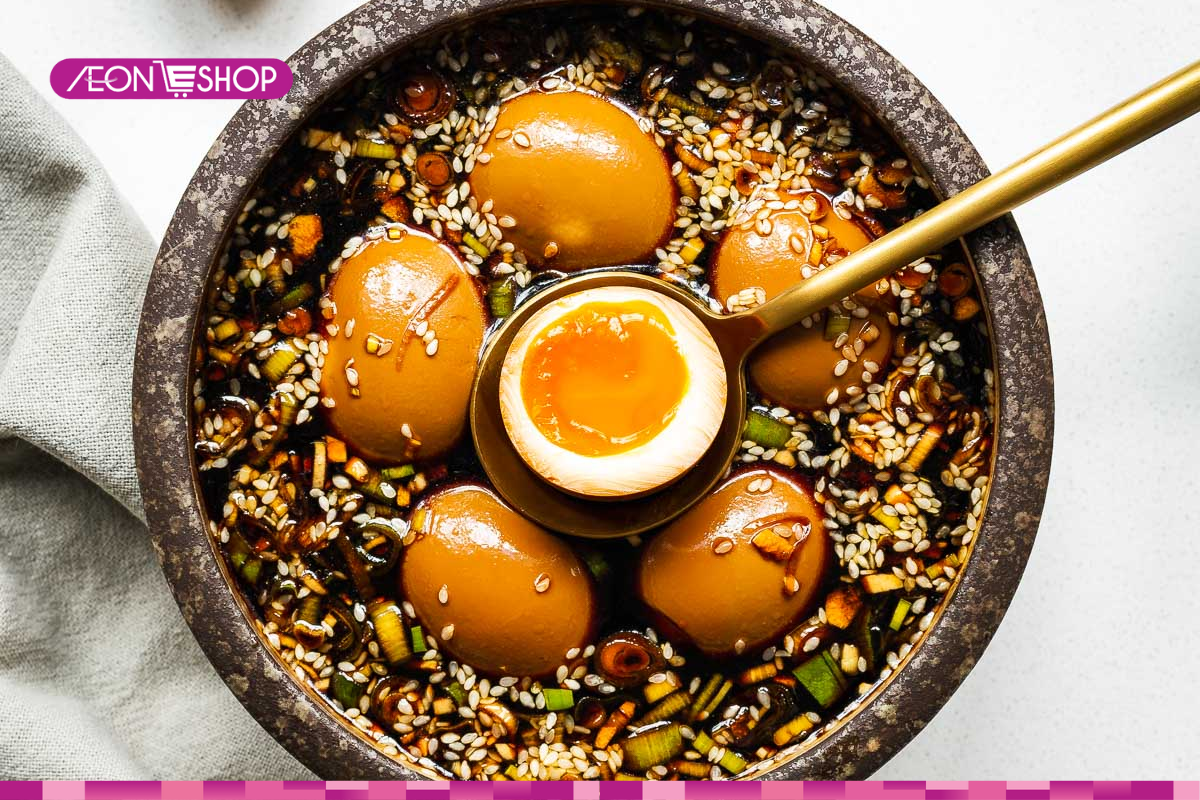 Trứng ngâm xì dầu