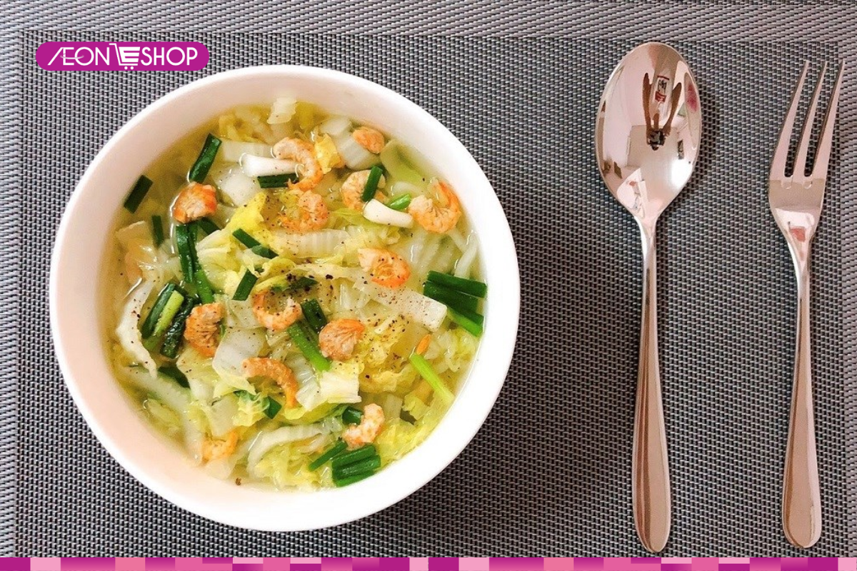 Canh tôm khô