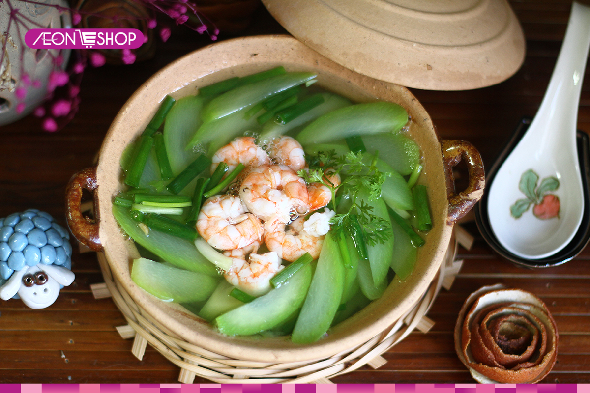 Canh tôm tươi
