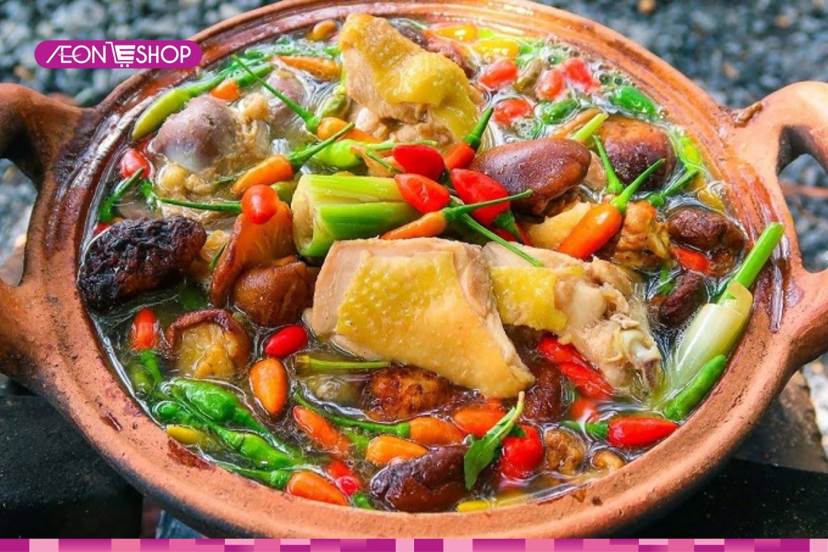 Lẩu gà ớt hiểm
