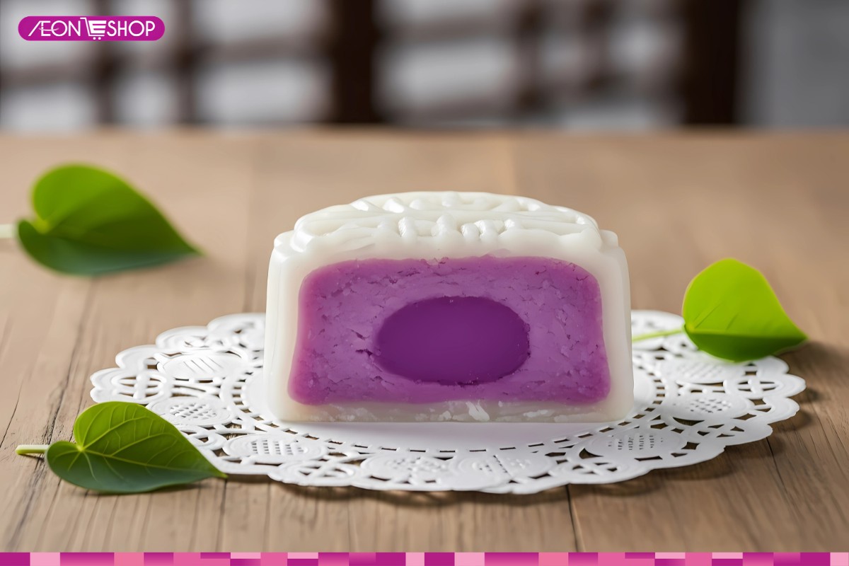 Bánh trung thu nhân khoai môn dẻo