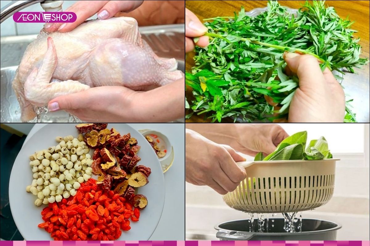 Sơ chế nguyên liệu 