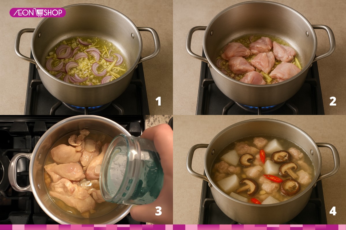 Nấu nước lẩu