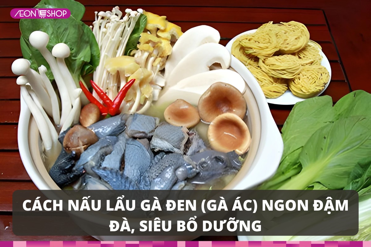 Lẩu gà đen