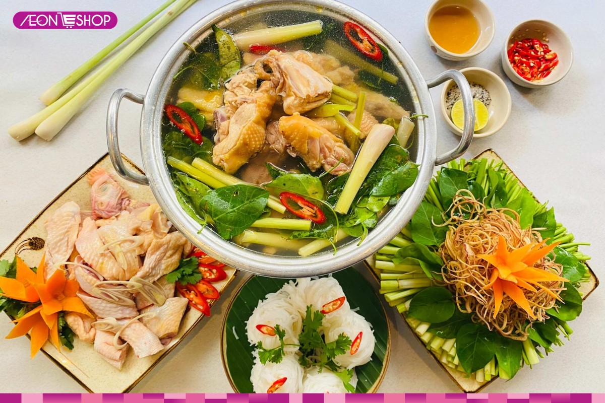 Lẩu gà lá giang