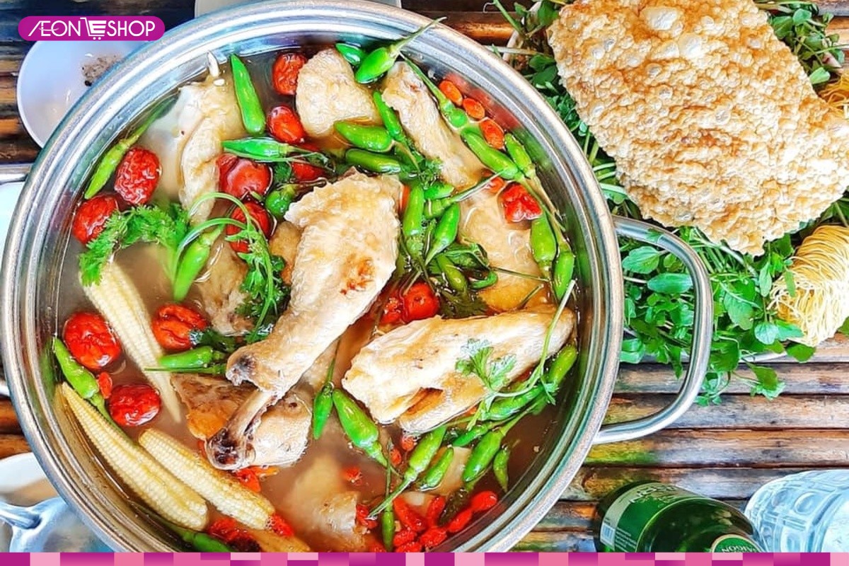 Lẩu gà ớt hiểm