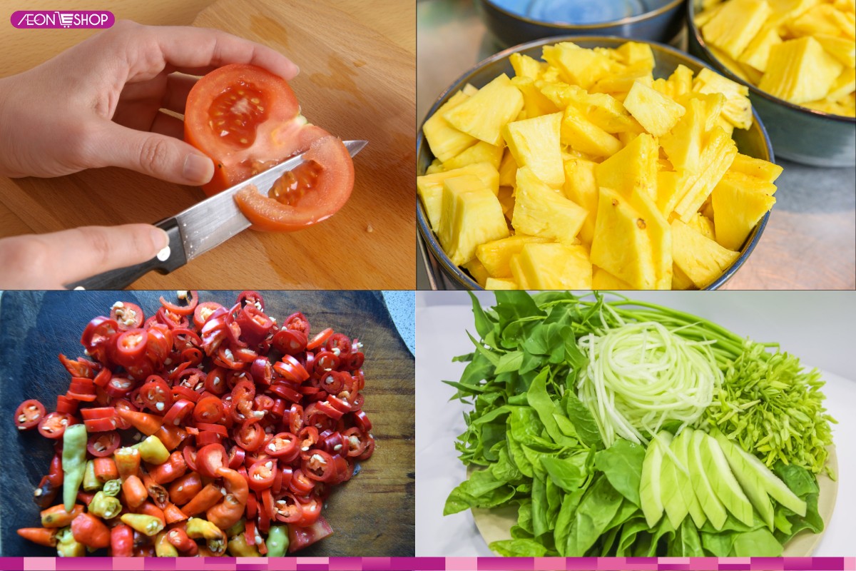 sơ chế nguyên liệu