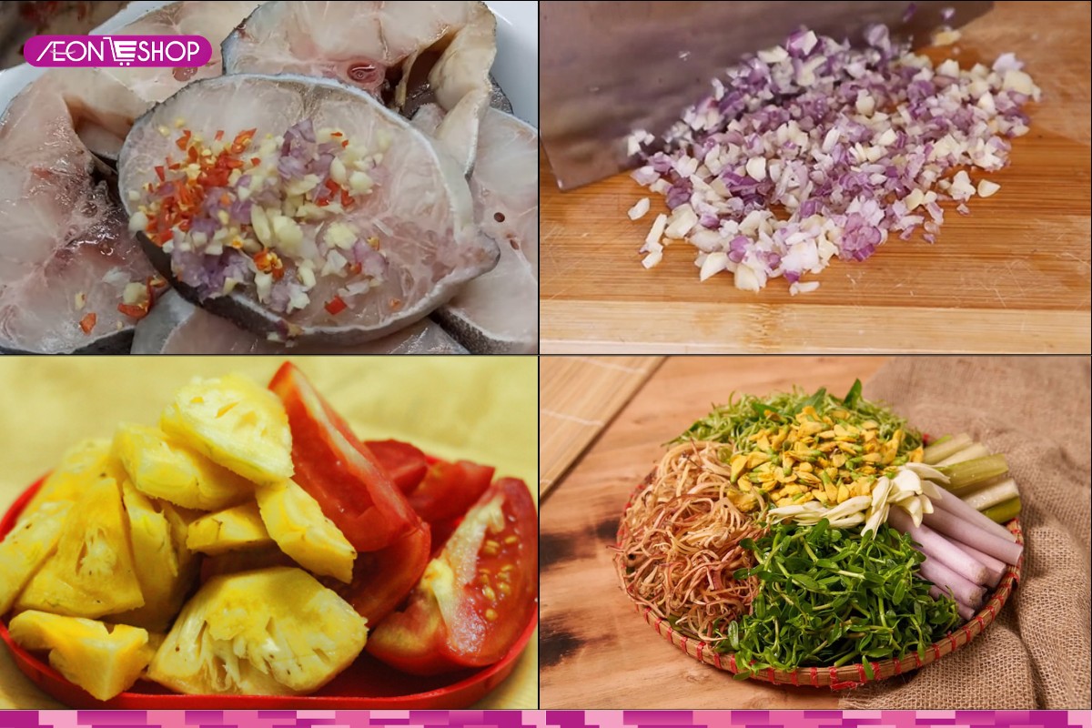 Sơ chế các nguyên liệu